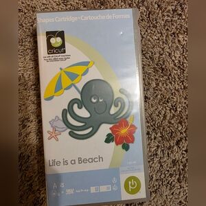 Cricut 'Life is a Beach' Shapes Cartridge - Octopus & Beach Icons